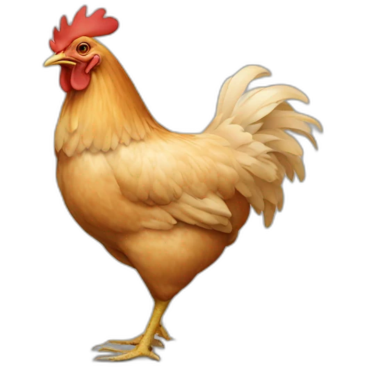 chicken without skin emoji