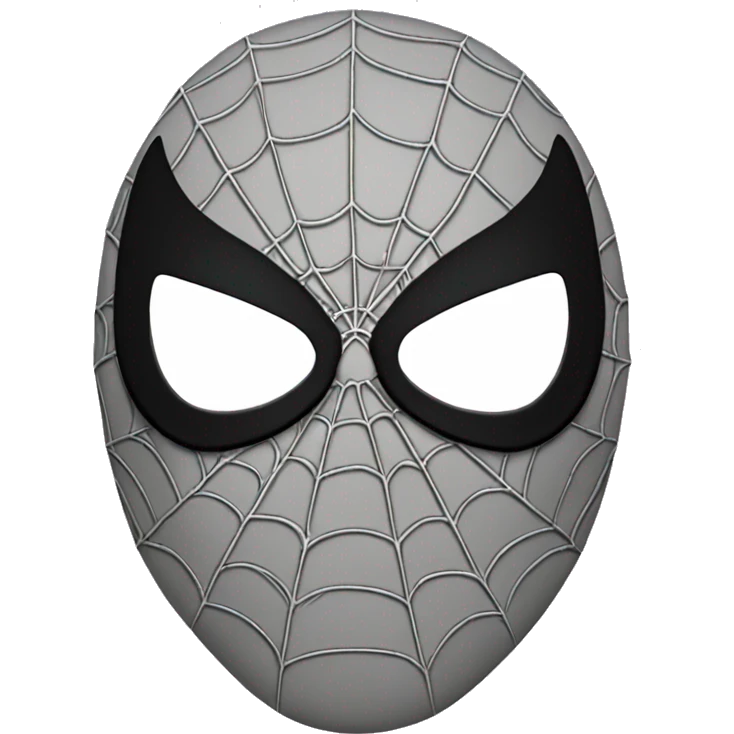 spiderman mask emoji