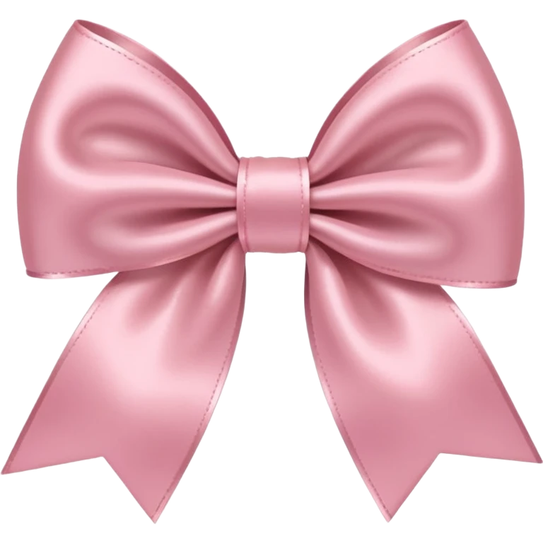 Light pink bow emoji