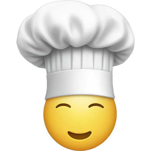 mini chef hat emoji