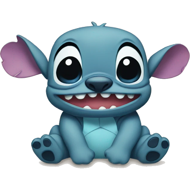 Stich en la playa emoji