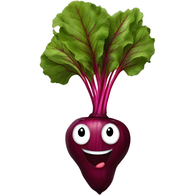 happy beetroot emoji