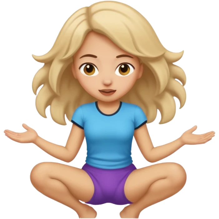 Girl shaking her ass emoji