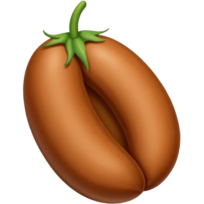 grano de frijol emoji