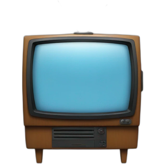 Big tv screen emoji