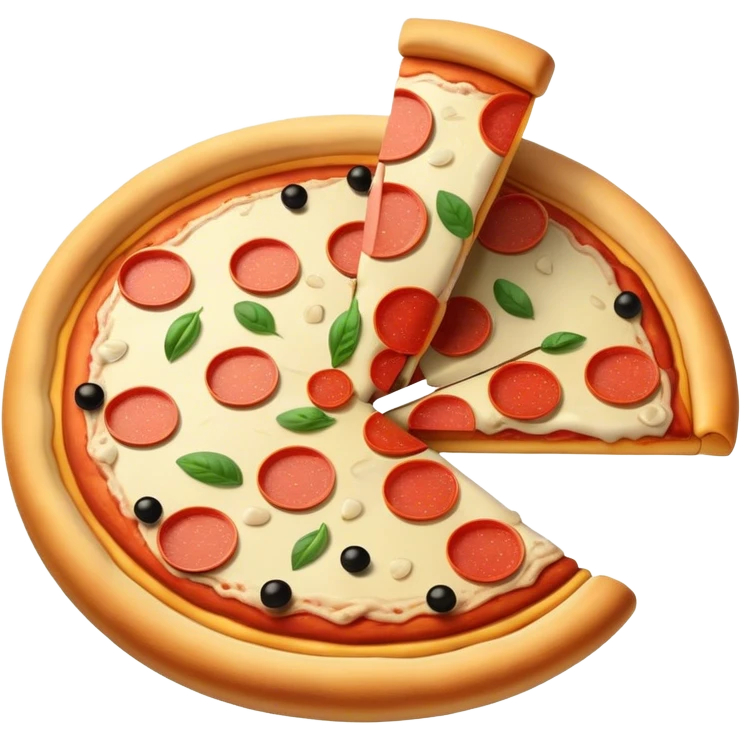 Pizza with gold bars emoji