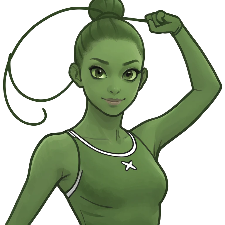 rhythmic gymnast emoji