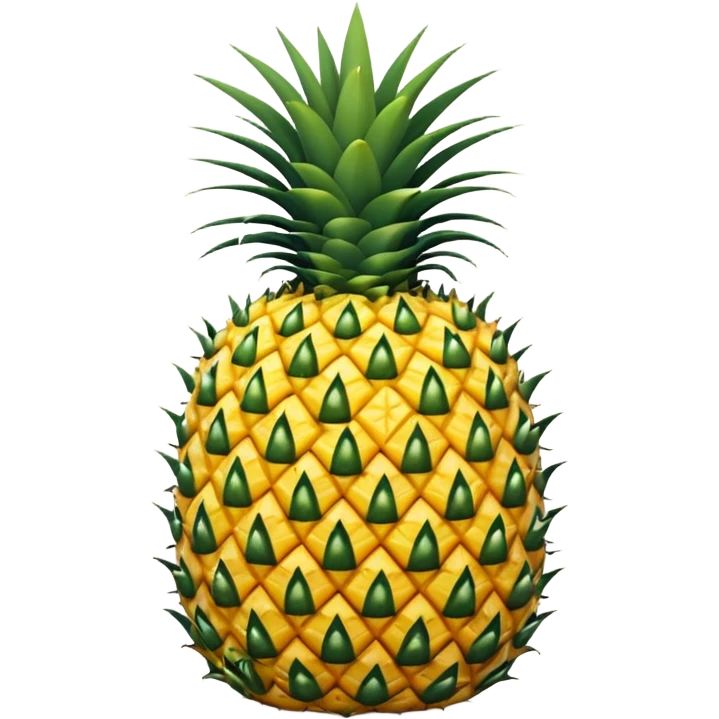 upside down pineapple emoji