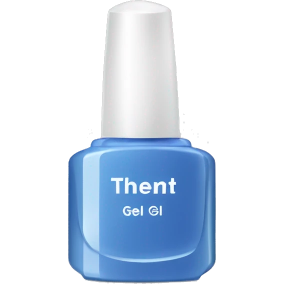 Bottle of gel polish emoji