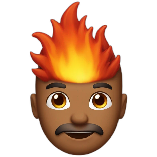 ian-on-fire emoji
