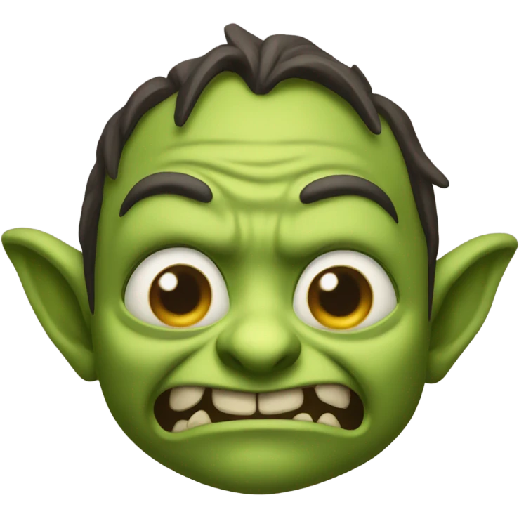 greedy scheming goblin  emoji