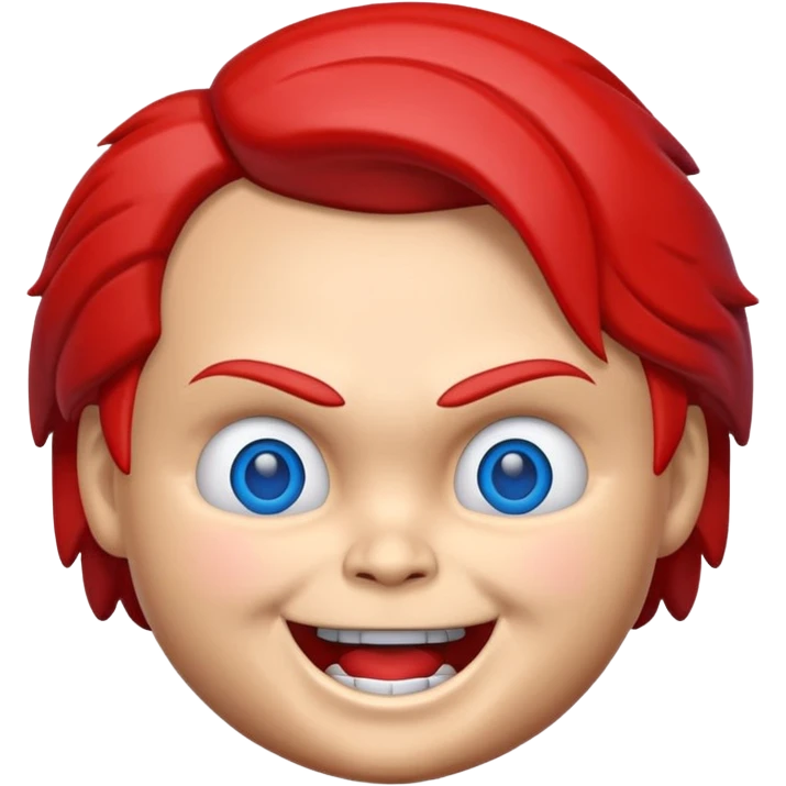 Un emojin de chuky emoji
