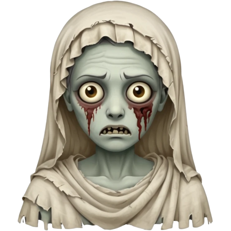 greek ancient zombie woman emoji