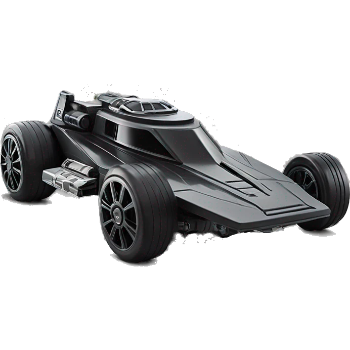 Hot wheel.Star Wars racer verse death trooper. 1car emoji