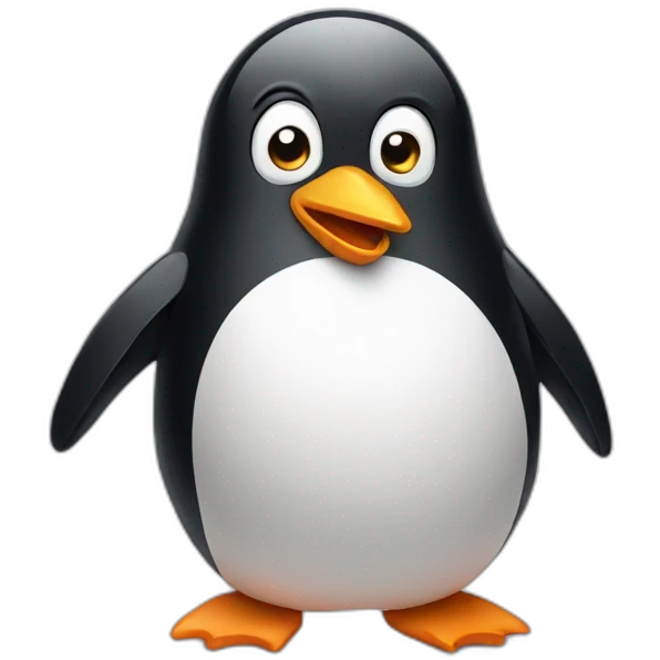 confused penguin emoji
