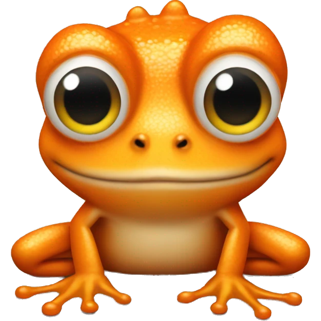 Orange Frog emoji