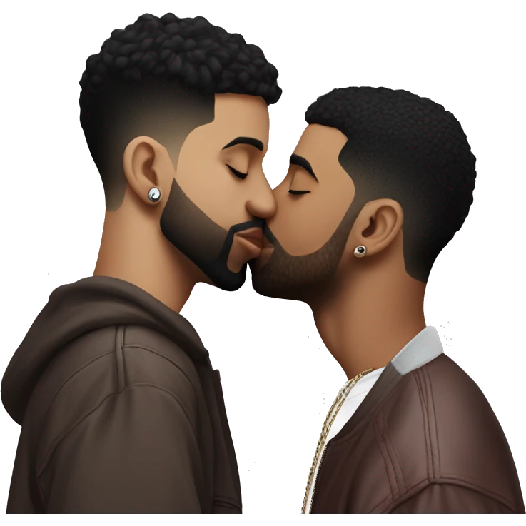drake kissing 21 savage emoji