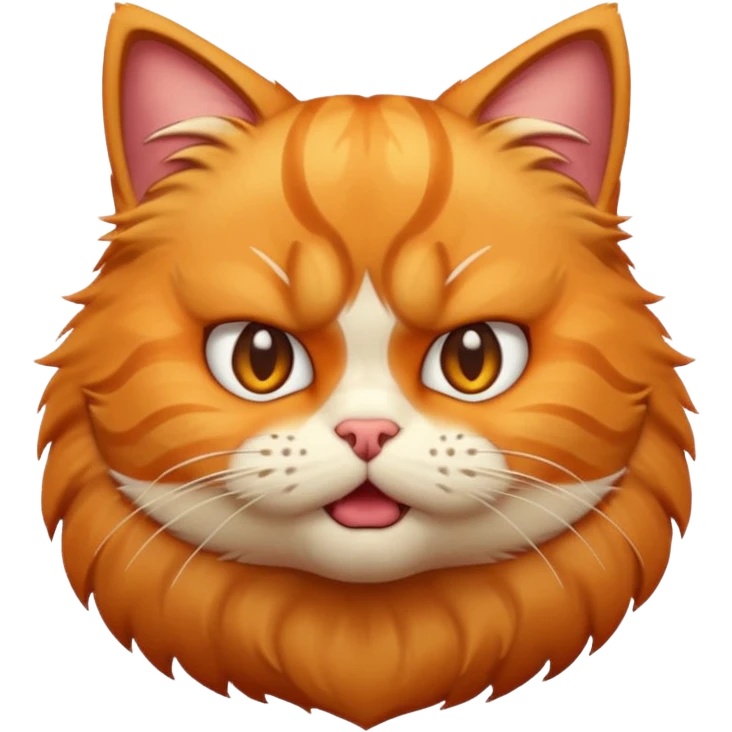 cute cat emoji, angry expression emoji