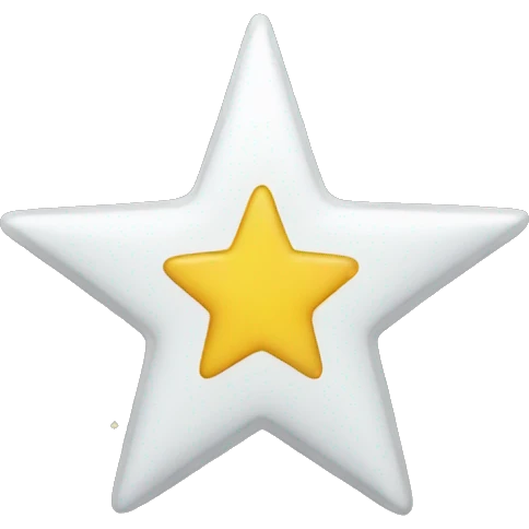 half a star emoji