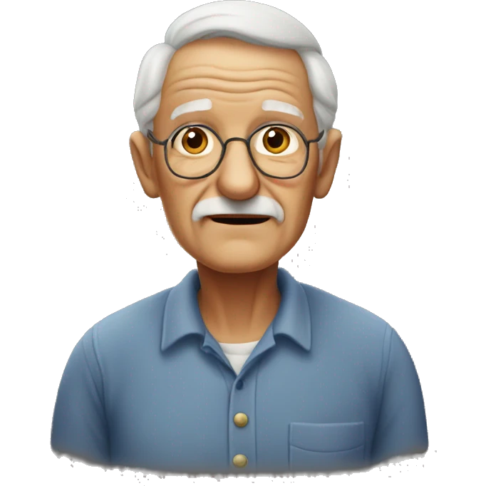 very old grandad emoji