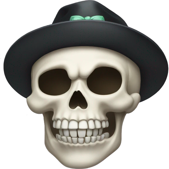 Skull with gin emoji