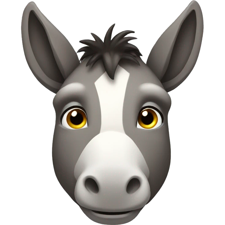 type of donkey emoji