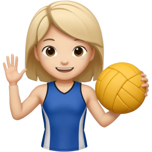 volleyball player chibi emoji