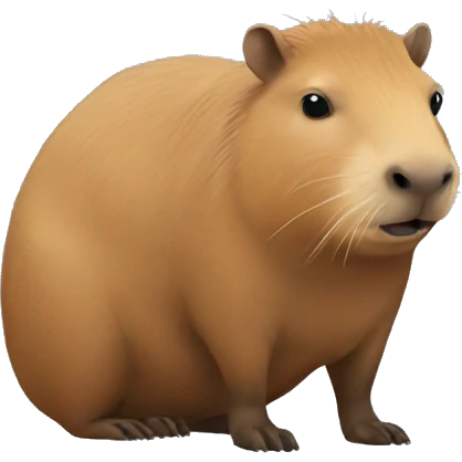 Capybara emoji