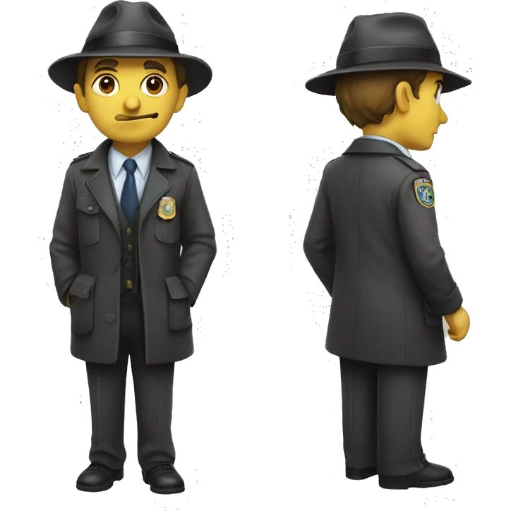 Un detective emoji