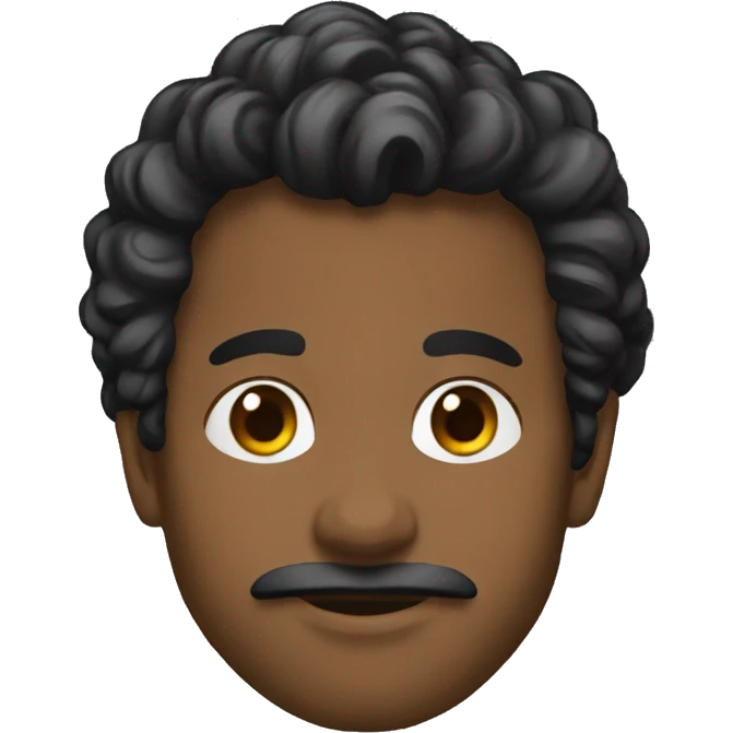 Príncipe negrito  emoji