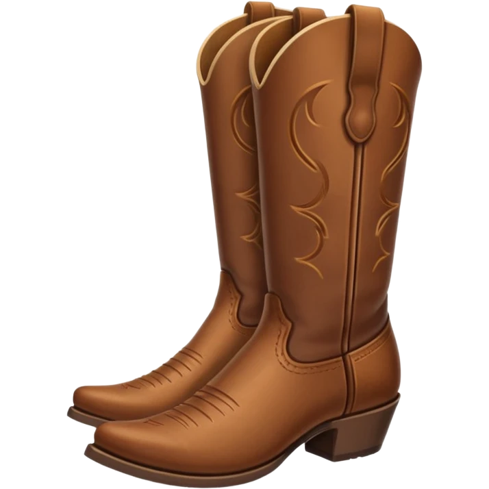 Cowboy boot emoji