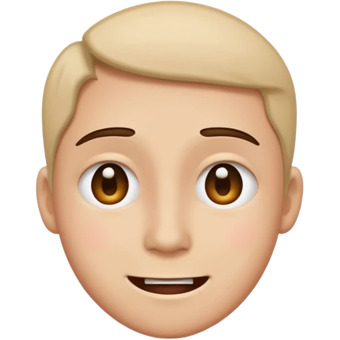 A face that is happy and sad emoji