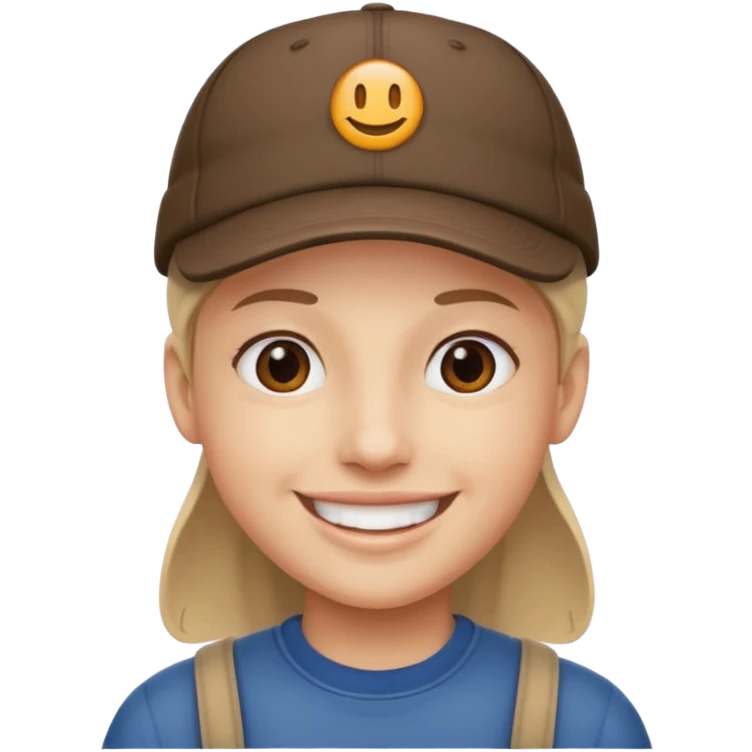 Chat avec une casquette  emoji