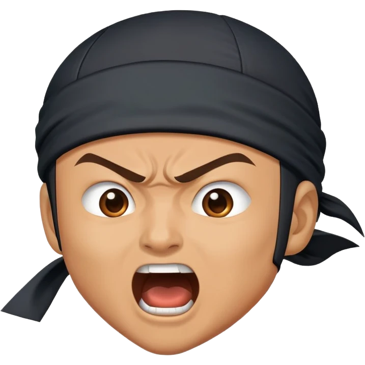 Twitch streamer Ninja yelling emoji