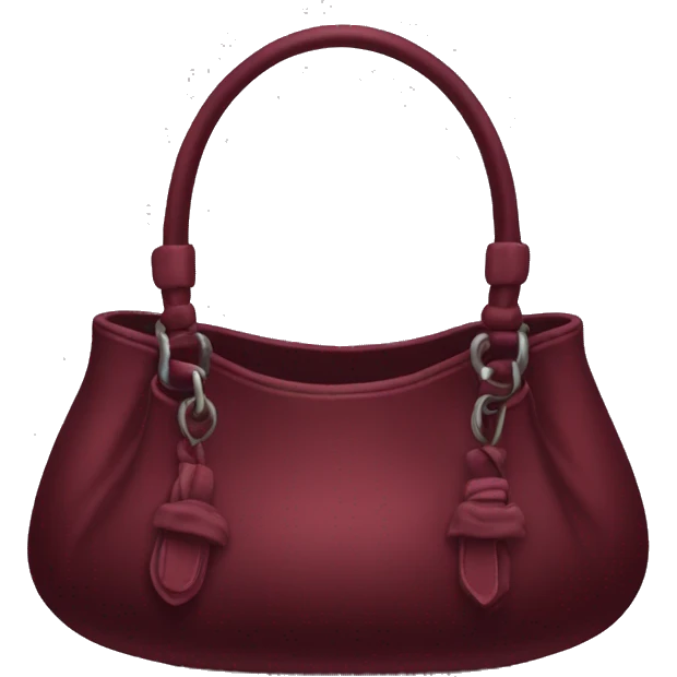 Dark red girly items emoji