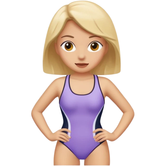 Женщина в купальнике emoji
