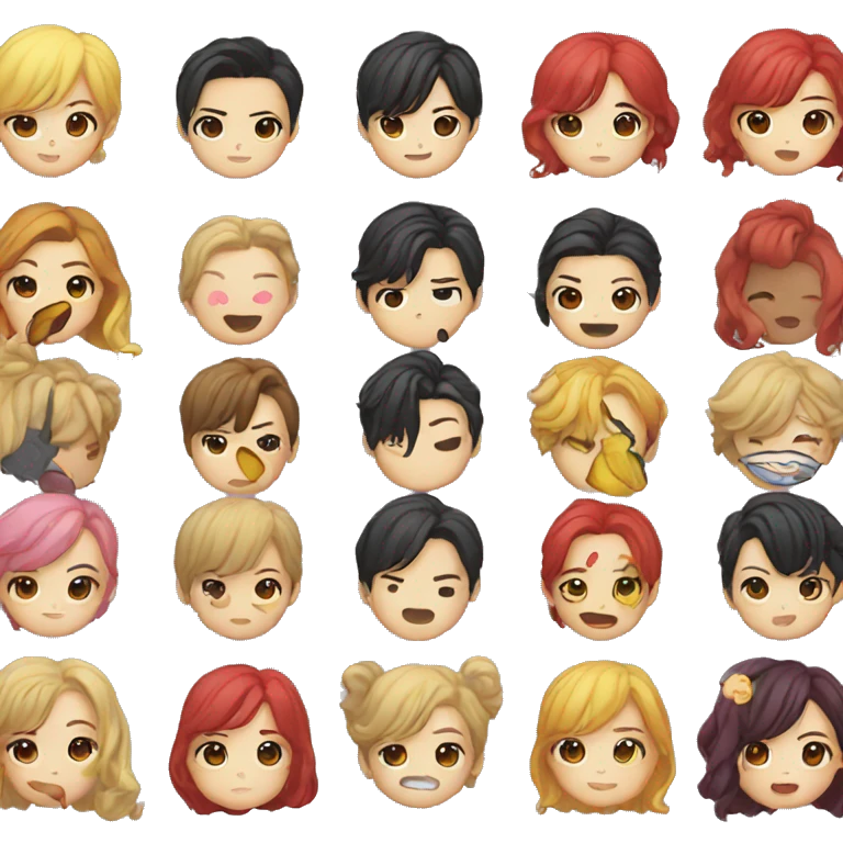 k pop emoji