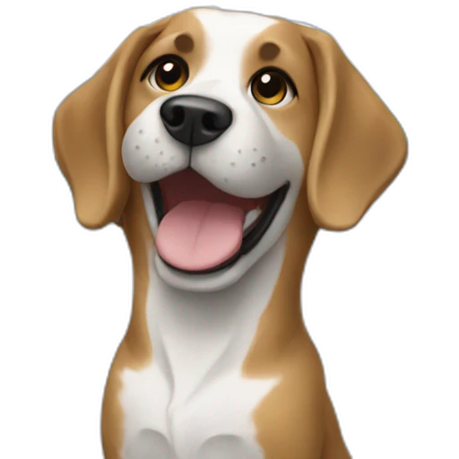 Dog waving a flag from argentina with Real Madrid shirt on emoji