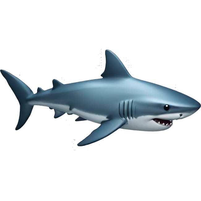shark with fat butt emoji