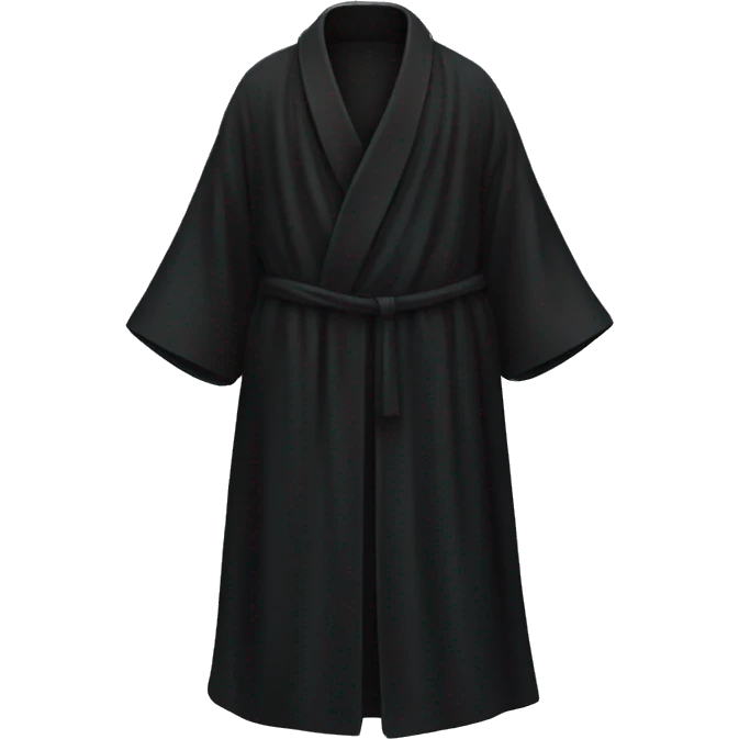 Black robe emoji