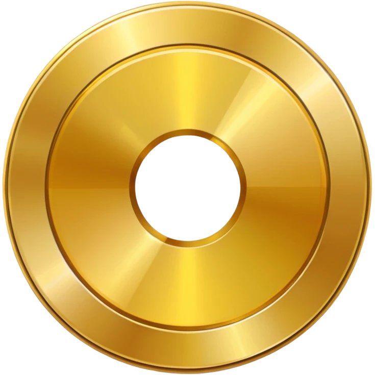 gold CD emoji