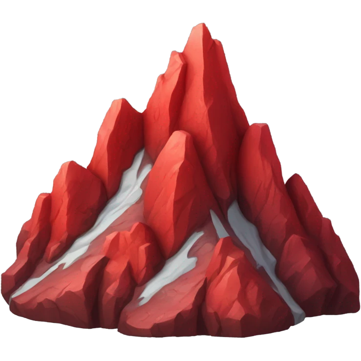 red moutain emoji