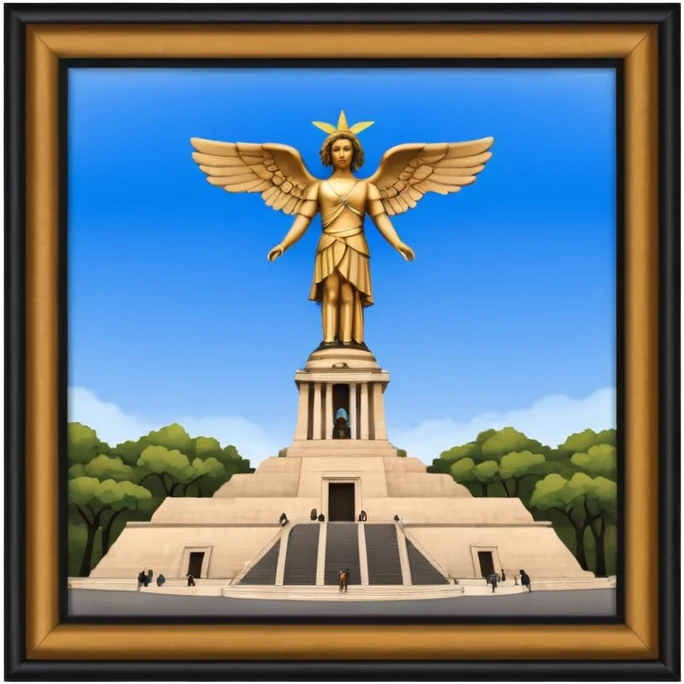 el angel de la independencia monumento(mexico) emoji