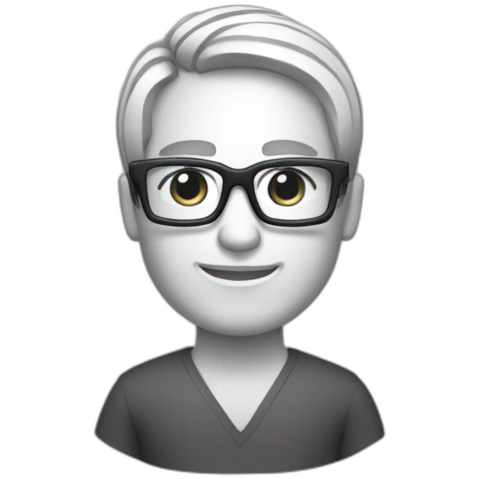 coder men with specs  emoji