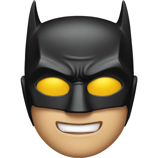 Make Batman with style  emoji