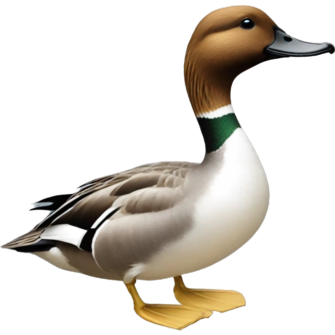 Pintail duck emoji