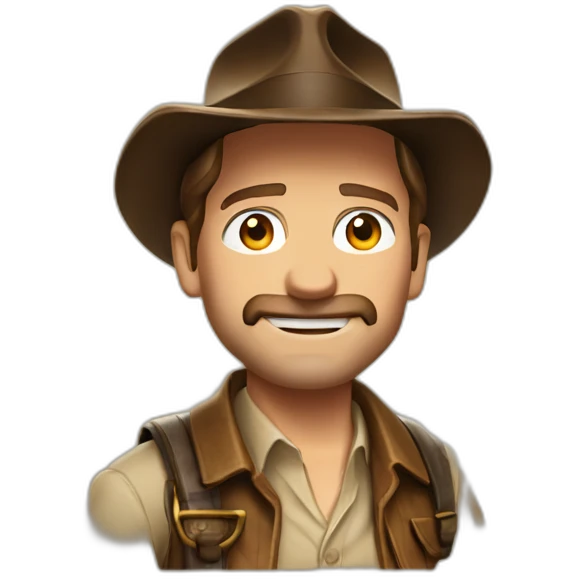 Indiana jones emoji