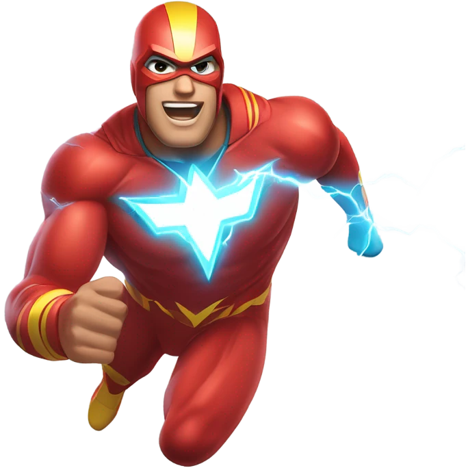 The flash emoji