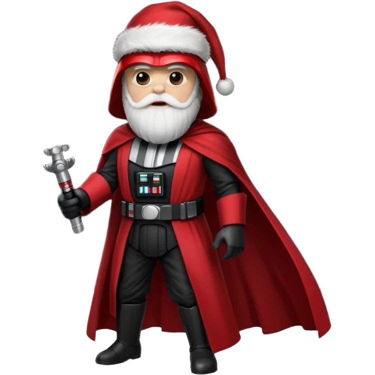 darth vader santa emoji