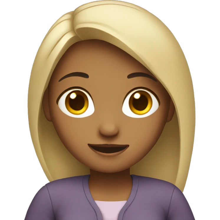 a girl working emoji